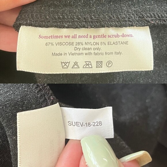 M.M.Lafleur The Lydia Women Size 10 Gray Sleevless Sheath Mini Dress Minimalist - Picture 6 of 17